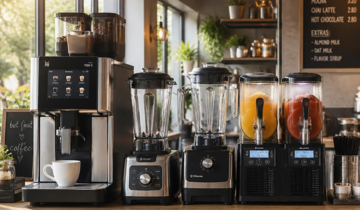 Cafe and beverage equipment